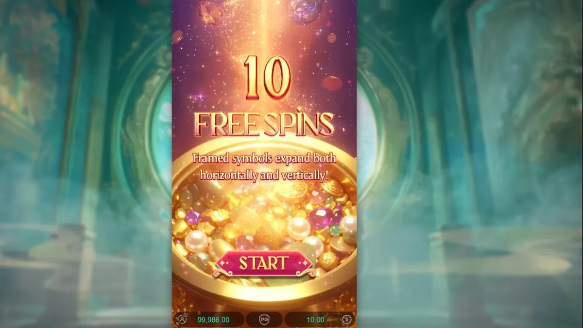 Tampilan visual slot Mythical Guardians dengan tema empat penjaga surgawi Tiongkok.
