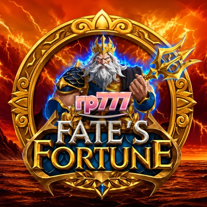 Tampilan visual slot Fate's Fortune dengan tema mitologi Yunani